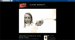 Desktop Screenshot of claire-bennett.blogspot.com