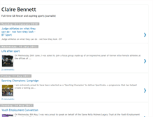 Tablet Screenshot of claire-bennett.blogspot.com