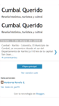 Mobile Screenshot of cumbalquerido.blogspot.com