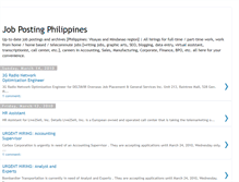 Tablet Screenshot of jobpostingphil.blogspot.com