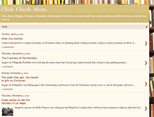 Tablet Screenshot of clickcheckmom.blogspot.com