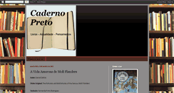 Desktop Screenshot of cadernopreto.blogspot.com