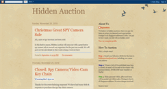 Desktop Screenshot of hiddenauction.blogspot.com