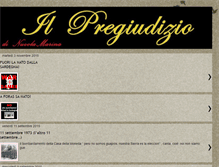 Tablet Screenshot of ilpregiudizio.blogspot.com