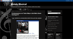 Desktop Screenshot of munddomusical.blogspot.com