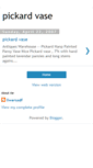 Mobile Screenshot of pickagedvase.blogspot.com