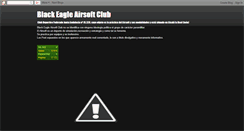 Desktop Screenshot of blackeagleairsoft.blogspot.com