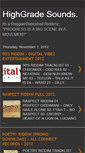 Mobile Screenshot of highgradesounds.blogspot.com