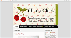 Desktop Screenshot of cherrychickjewelry.blogspot.com