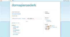 Desktop Screenshot of donnapierceclark.blogspot.com