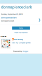 Mobile Screenshot of donnapierceclark.blogspot.com