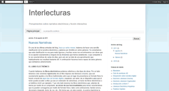 Desktop Screenshot of interlecturas.blogspot.com