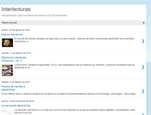 Tablet Screenshot of interlecturas.blogspot.com