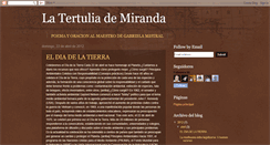 Desktop Screenshot of latertuliademiranda.blogspot.com