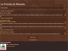 Tablet Screenshot of latertuliademiranda.blogspot.com