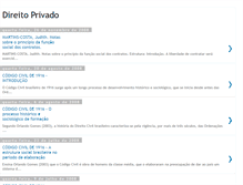 Tablet Screenshot of direito-privado-ufpr.blogspot.com