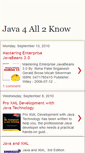 Mobile Screenshot of java4all2know.blogspot.com