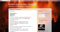 Desktop Screenshot of ministeriosoprodedeus.blogspot.com