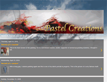 Tablet Screenshot of pastelcreations.blogspot.com