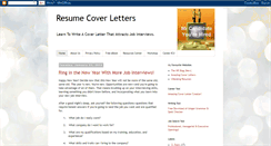 Desktop Screenshot of cover-letter-blog.blogspot.com