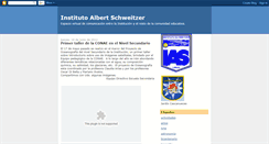 Desktop Screenshot of institutoalbertschweitzer.blogspot.com