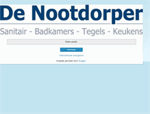 Tablet Screenshot of denootdorper.blogspot.com