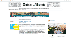 Desktop Screenshot of notihistorico.blogspot.com
