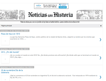 Tablet Screenshot of notihistorico.blogspot.com