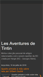 Mobile Screenshot of lesaventuresdetintin-fred.blogspot.com