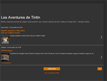 Tablet Screenshot of lesaventuresdetintin-fred.blogspot.com