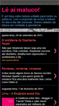 Mobile Screenshot of malucosporleitura.blogspot.com