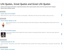 Tablet Screenshot of great-life-quotes.blogspot.com