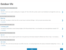 Tablet Screenshot of lifeoudoors.blogspot.com