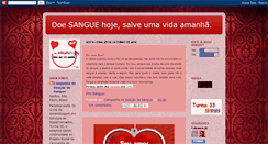 Desktop Screenshot of campanhadoacaosangue.blogspot.com