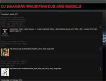 Tablet Screenshot of djraaghav.blogspot.com