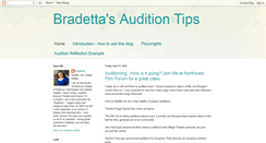 Desktop Screenshot of bradettas-auditiontips.blogspot.com