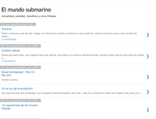 Tablet Screenshot of elmundosubmarino.blogspot.com