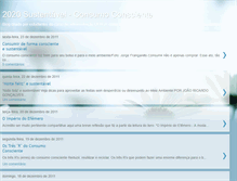 Tablet Screenshot of 2020sustentavelconsumoconsciente.blogspot.com