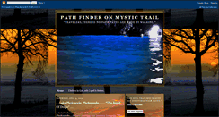 Desktop Screenshot of pathfinderonawildernesstrail.blogspot.com