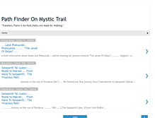 Tablet Screenshot of pathfinderonawildernesstrail.blogspot.com