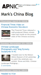 Mobile Screenshot of markschinablog.blogspot.com
