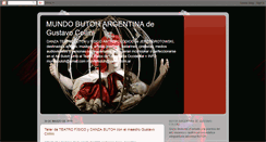 Desktop Screenshot of mundobutoh.blogspot.com