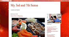 Desktop Screenshot of my3rdand7thsense.blogspot.com