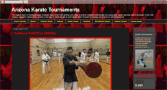 Desktop Screenshot of karate-tournaments.blogspot.com
