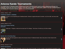 Tablet Screenshot of karate-tournaments.blogspot.com