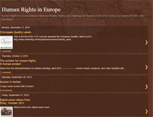 Tablet Screenshot of humanrights-in-europe.blogspot.com