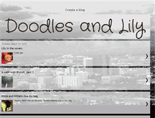 Tablet Screenshot of doodlesandlily.blogspot.com