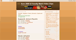 Desktop Screenshot of euro2008clips.blogspot.com