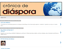 Tablet Screenshot of cronicadediaspora.blogspot.com