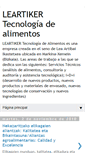 Mobile Screenshot of leartikertecnologiadealimentos.blogspot.com